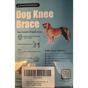 Dog Knee Brace For Support ACL/ CCL‎ Anterior Or CranialCruciate Ligament Med/Lg